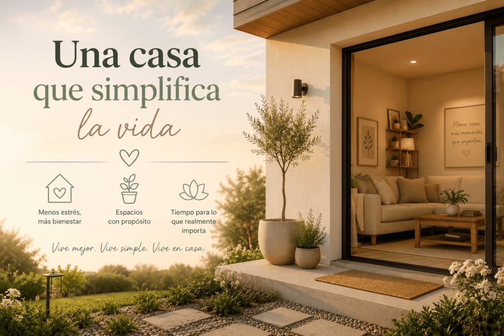 Una casa que simplifica la vida